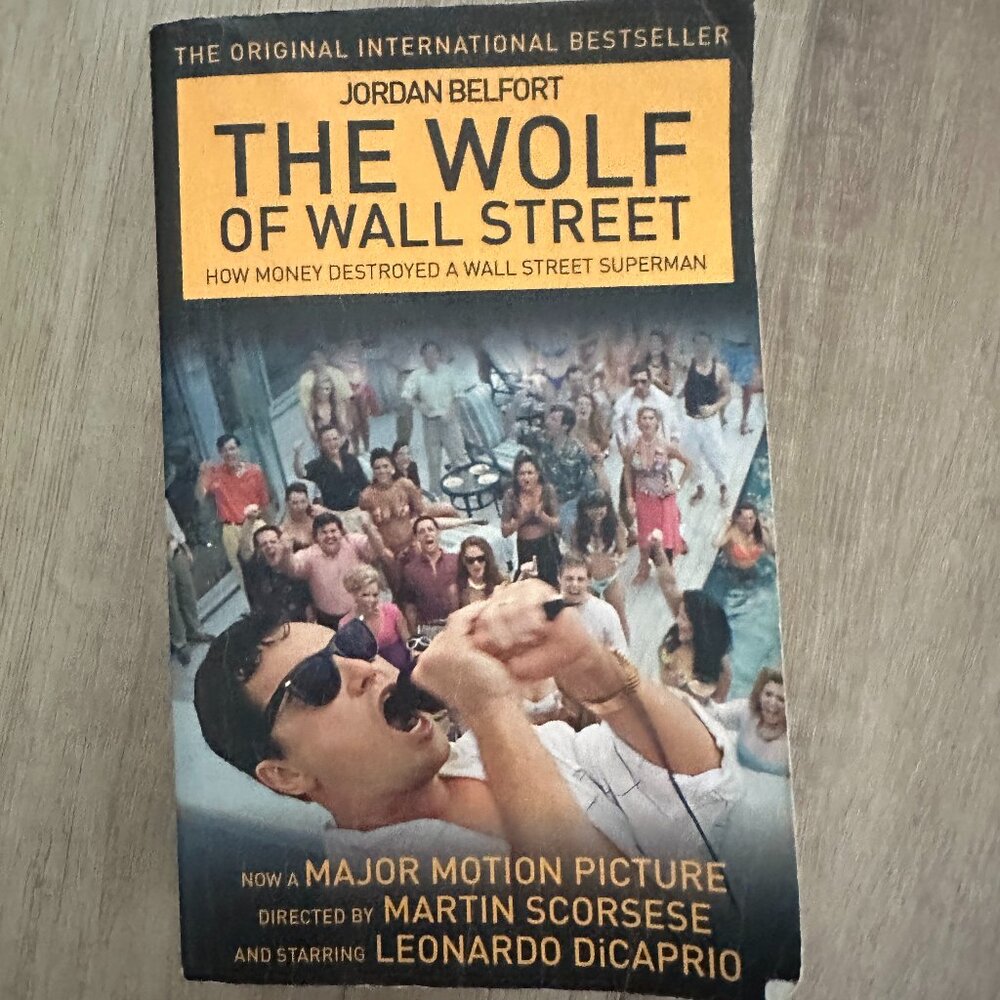 💥 (10 for $10) The Wolf of Wall Street Paperback Book by Jordan Belfort